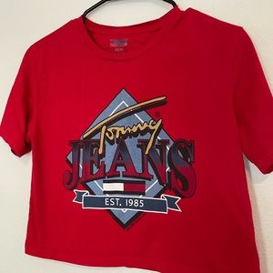 Tommy Hilfiger crop t shirt